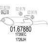 MTS 01.67880 End Silencer